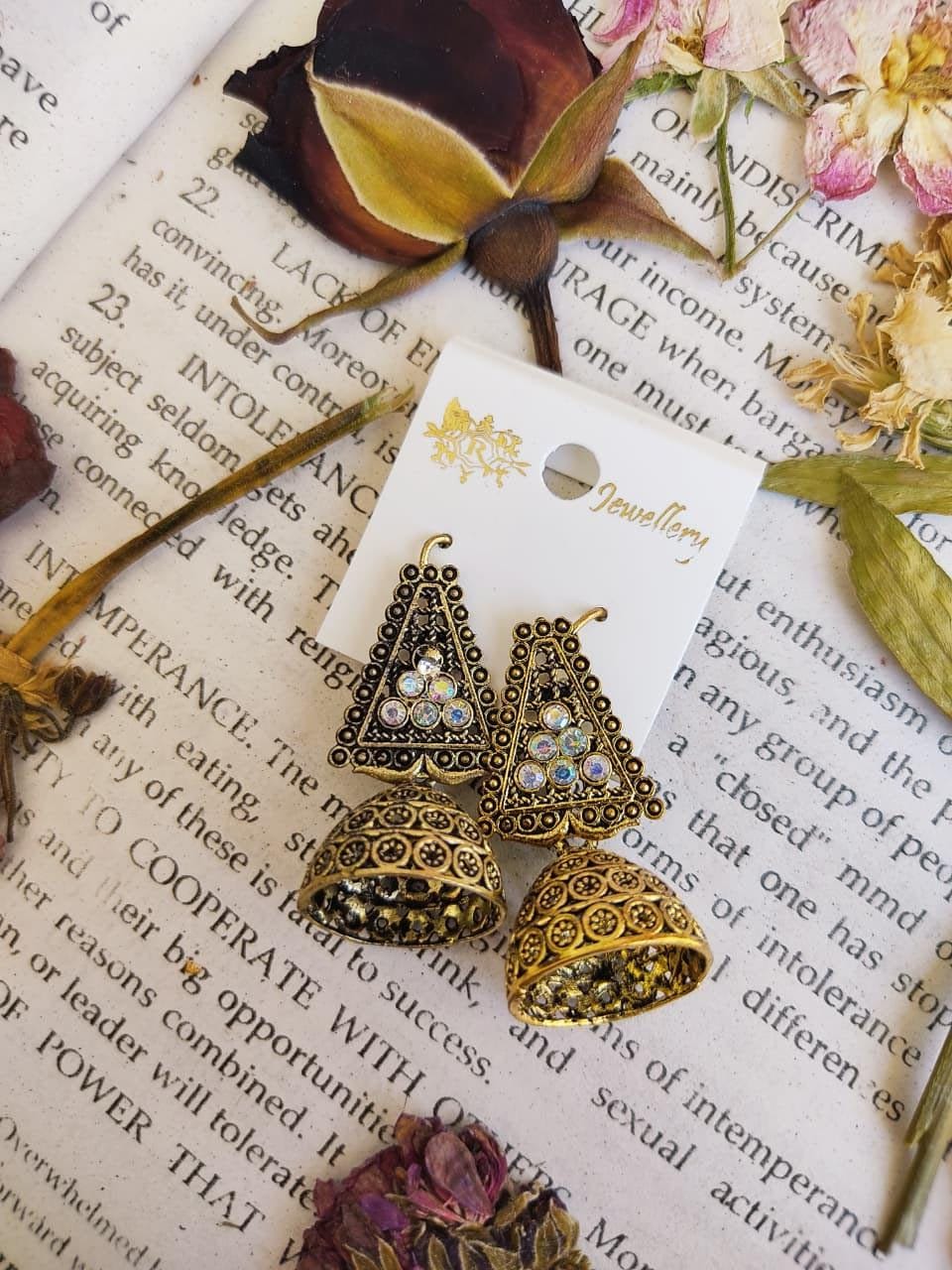 Golden Filigree Jumka